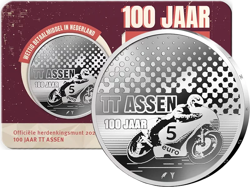 5 Euro Niederlande 100 Jahre Tourist Trophy Assen 2025