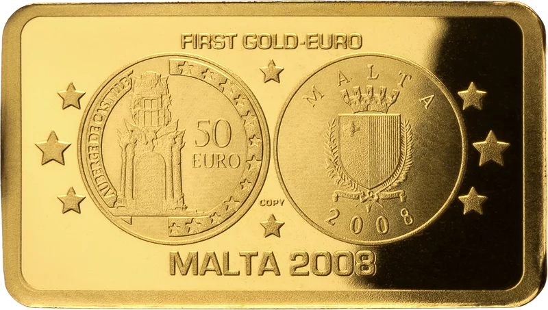 100 Francs Elfenbeinküste History of Gold Euros - Malta 2024 100 Francs Elfenbeinküste History of Gold Euros - Malta 2024