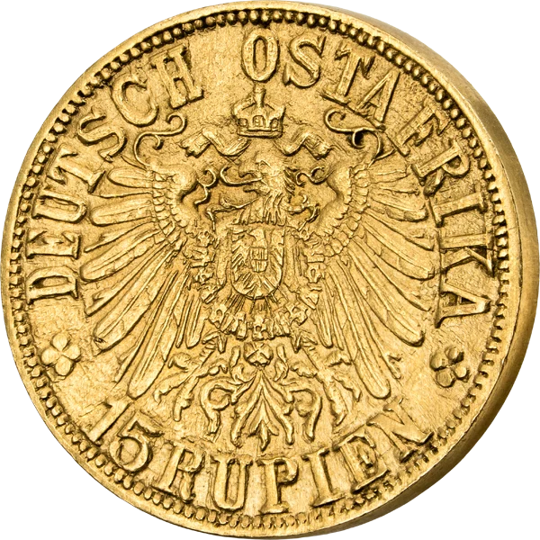 15 Rupien Deutsch-Ostafrika Elefant 1916