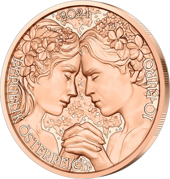10 Euro Österreich Mit der Sprache der Blumen - Veilchen 2024
