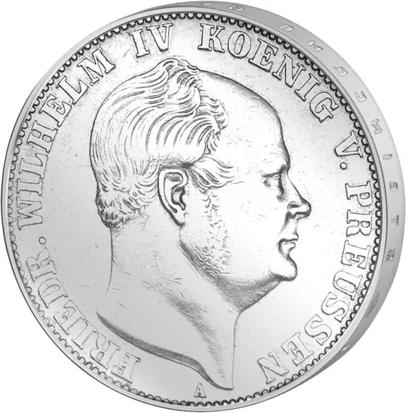 Taler Preußen König Friedrich Wilhelm lV. 1857-1860