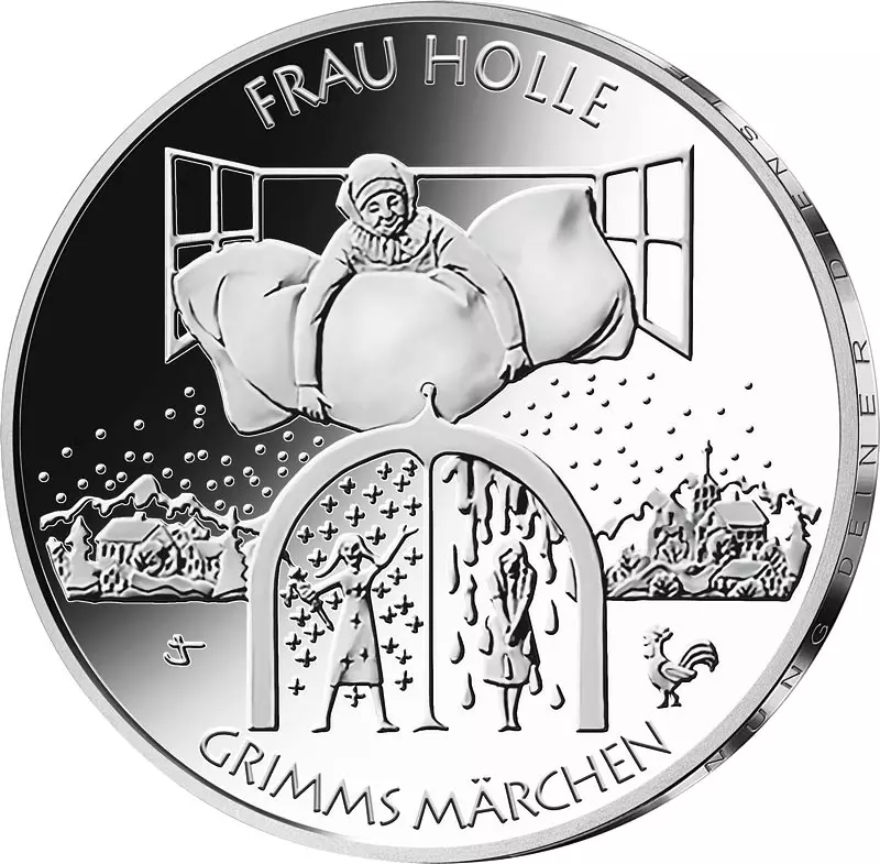 20 Euro BRD Frau Holle 2021 Stempelglanz