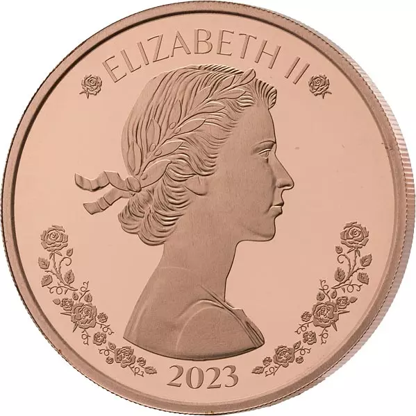5 x 100 Francs Benin Porträtset Queen Elizabeth II. 2023