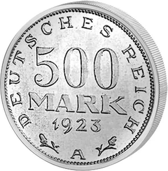 500 Mark Weimarer Republik Adler 1923-1923