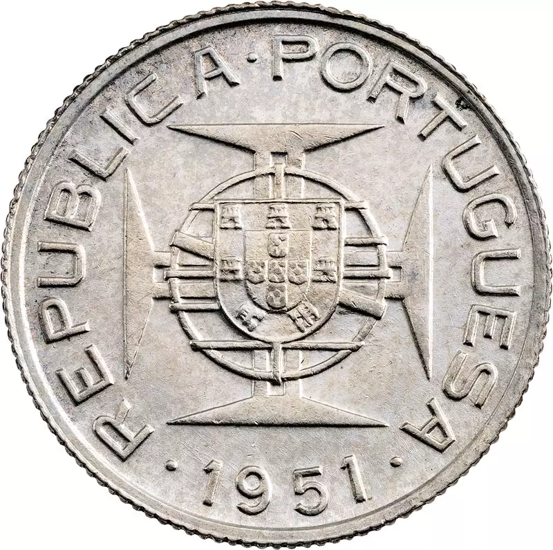 50 Avos Osttimor Portugiesische Kolonie 1945, 1948 und 1951