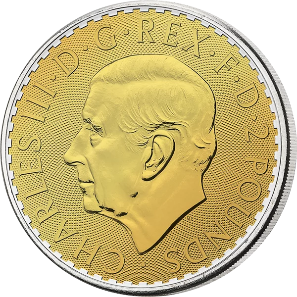 2 Pounds Großbritannien Britannia 2026 Triple Gold Edition