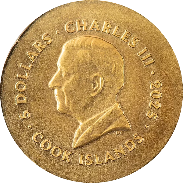 5 Dollars Cook-Inseln Numismatic Icons Leon 2025