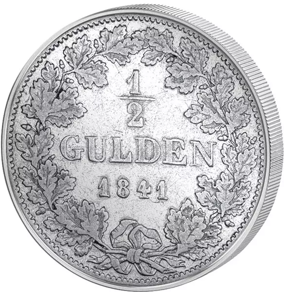 1/2 Gulden Bayern König Ludwig I. 1838-1848