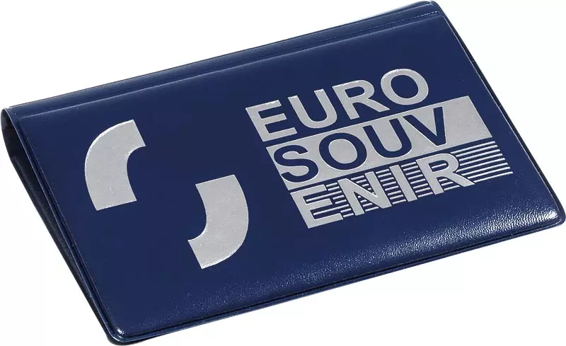 Handliches Taschenalbum für 40 x 0-Euro-Banknoten