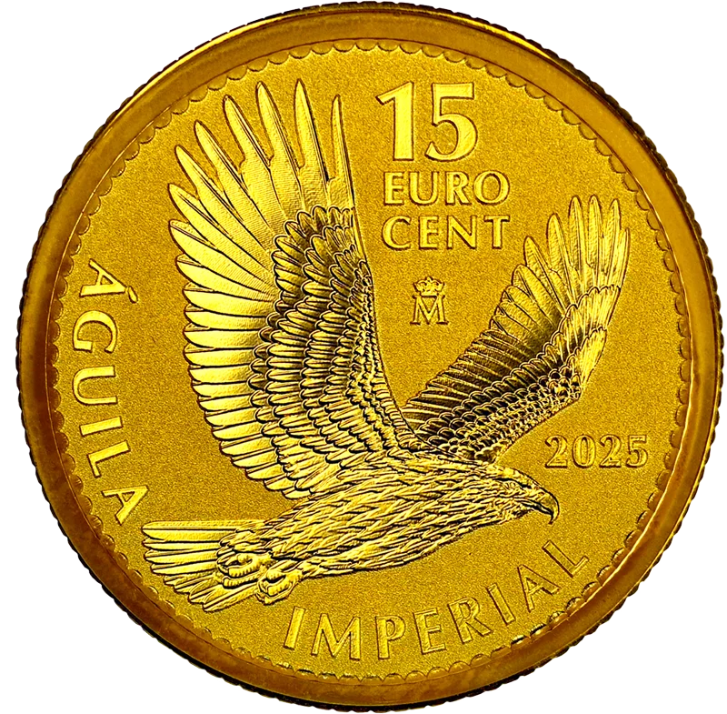 15 Cent Spanien Spanischer Kaiseradler 2025