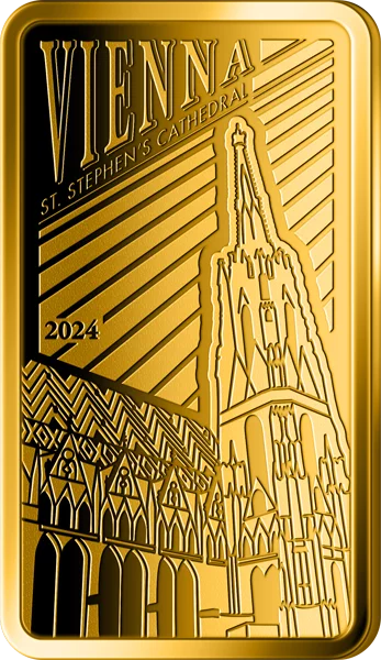 10 Dollars Salomonen Wahrzeichen der Welt Vienna - St. Stephens Cathedral 2024