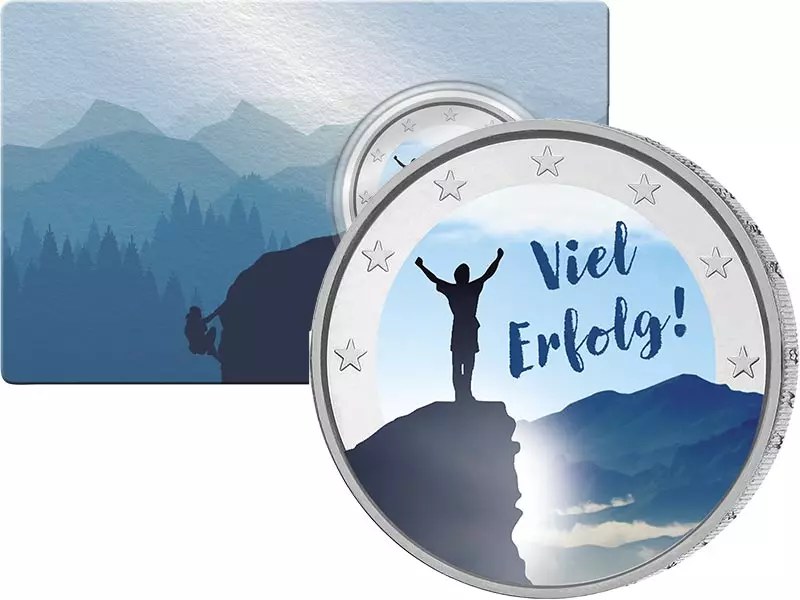 2-Euro-Künstlerausgabe Viel Erfolg in der Coincard