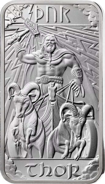 1 Unze Silberbarren Thor