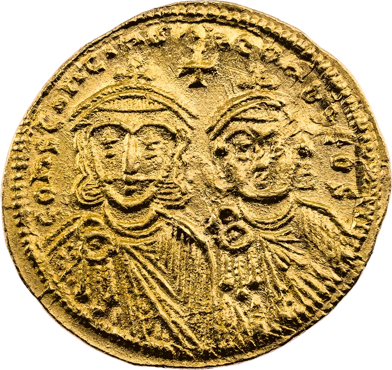 Solidus Byzanz Kaiser Konstantinos V. Kopronymos 751 - 775