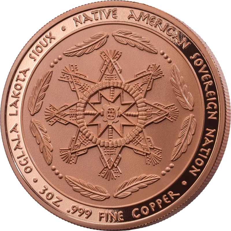 1 Dollar Oglala-Lakota-Siuox Legacy of Sioux - Medicine Man 2025