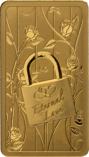 Goldbarren Liebesschloss 2025 Goldbarren Liebesschloss 2025