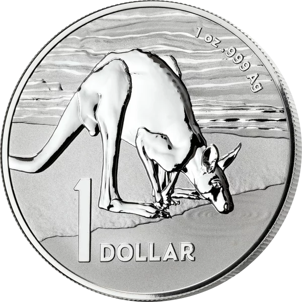 1 Dollar Australien Desert Life Känguru 2024