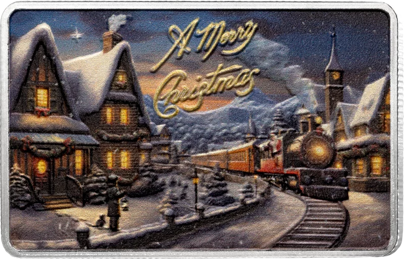 2.000 Francs Kamerun Santa Express Postcard 2024