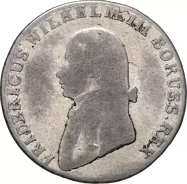 4 Groschen Preußen König Friedrich Wilhelm III. 1797-1809