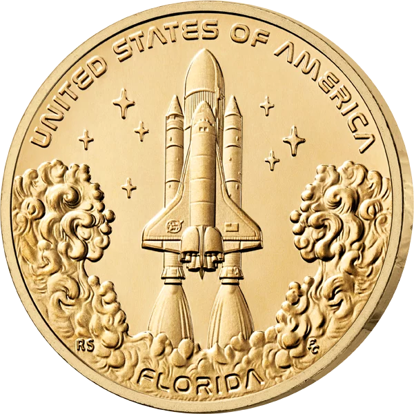 1 Dollar USA American Innovation - Florida 2025
