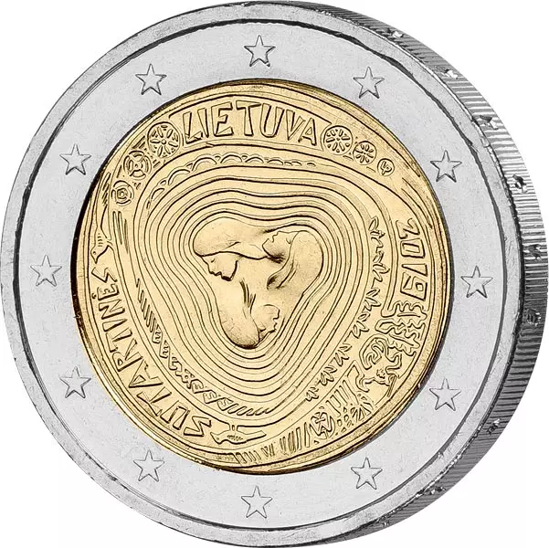 2 Euro Litauen Litauische Volkslieder Sutartines 2019 2 Euro Litauen Litauische Volkslieder Sutartines 2019