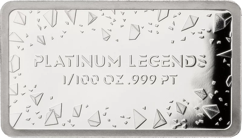 Platinbarren Platinum Legends - Buffalo 2025
