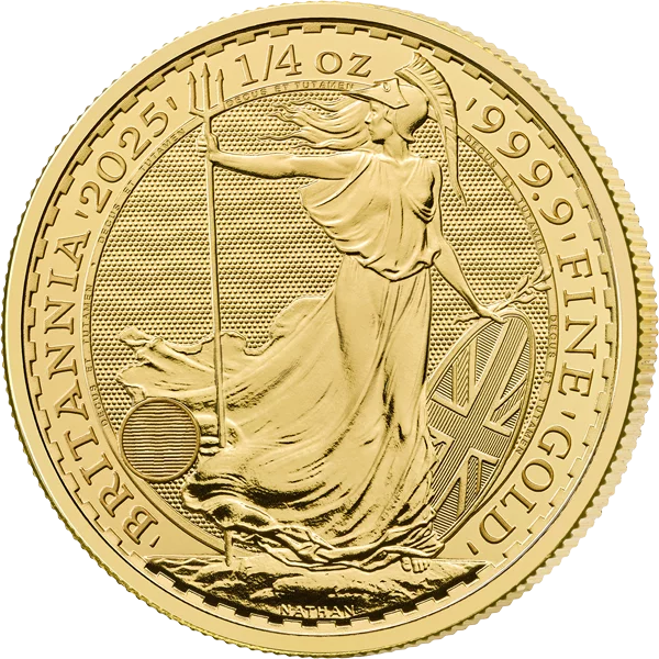 1/4 Unze Gold Großbritannien Britannia 2025