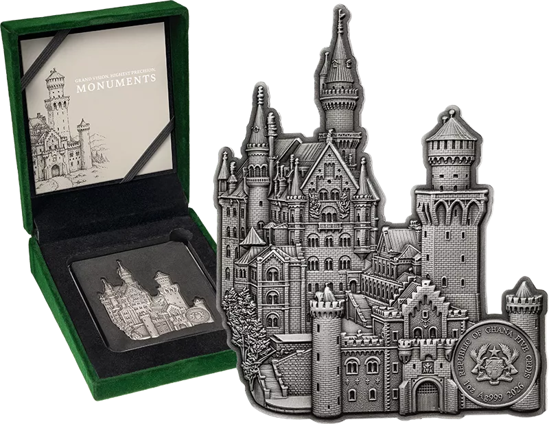 5 Cedis Ghana Monuments - Neuschwanstein 2026