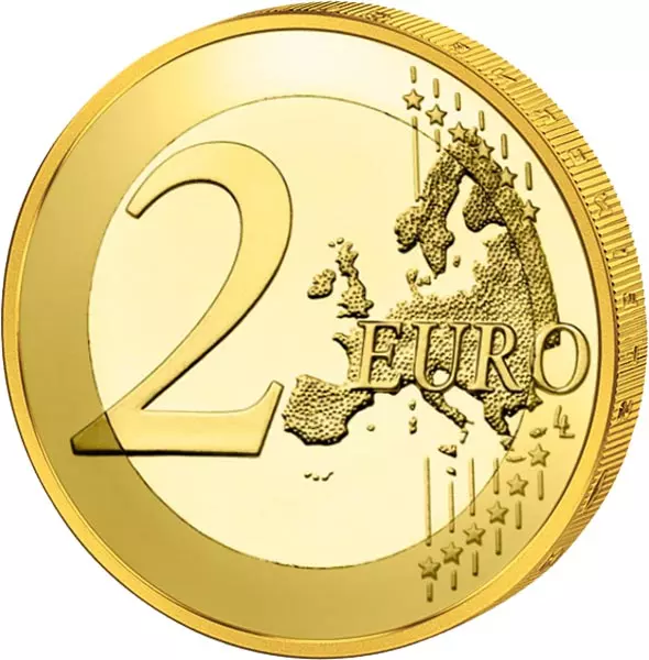 2 Euro BRD Lebensbaum 2022 mit Applikation