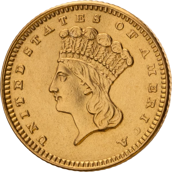 1 Dollar USA Large Indian Head 1856 - 1889