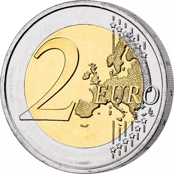 2 Euro Spanien 500 Jahre Vollendung erste Weltumsegelung 2022
