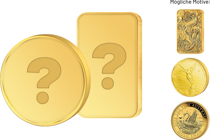 1 Unze Gold unserer Wahl
