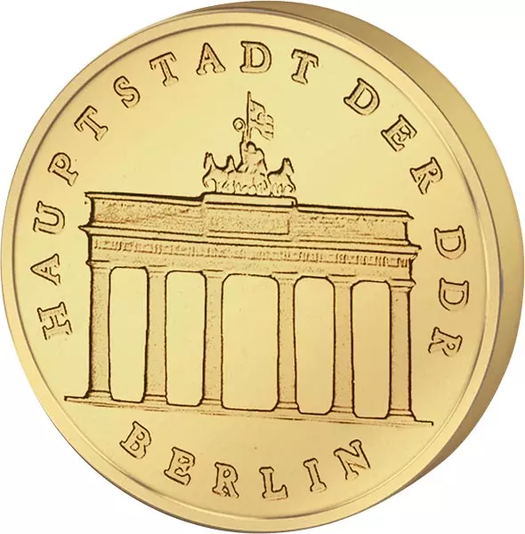 1 Pfennig - 5 Mark DDR Kursmünzensatz 1979