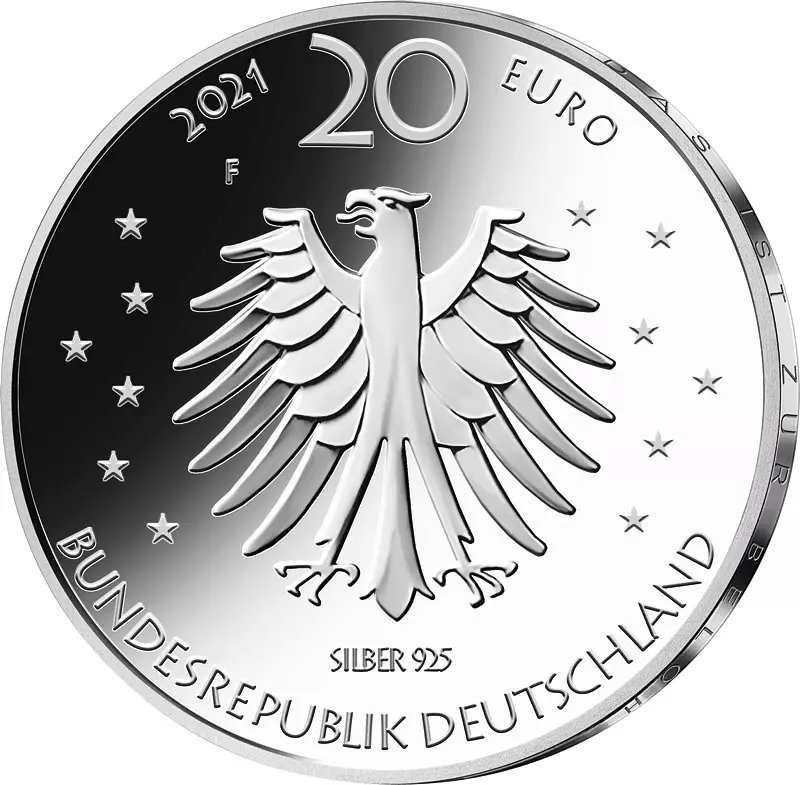 20 Euro BRD Frau Holle 2021 Stempelglanz