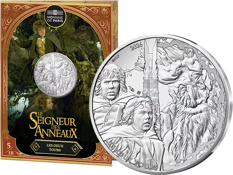 10 Euro Frankreich Merry, Pippin und Baumbart 2026