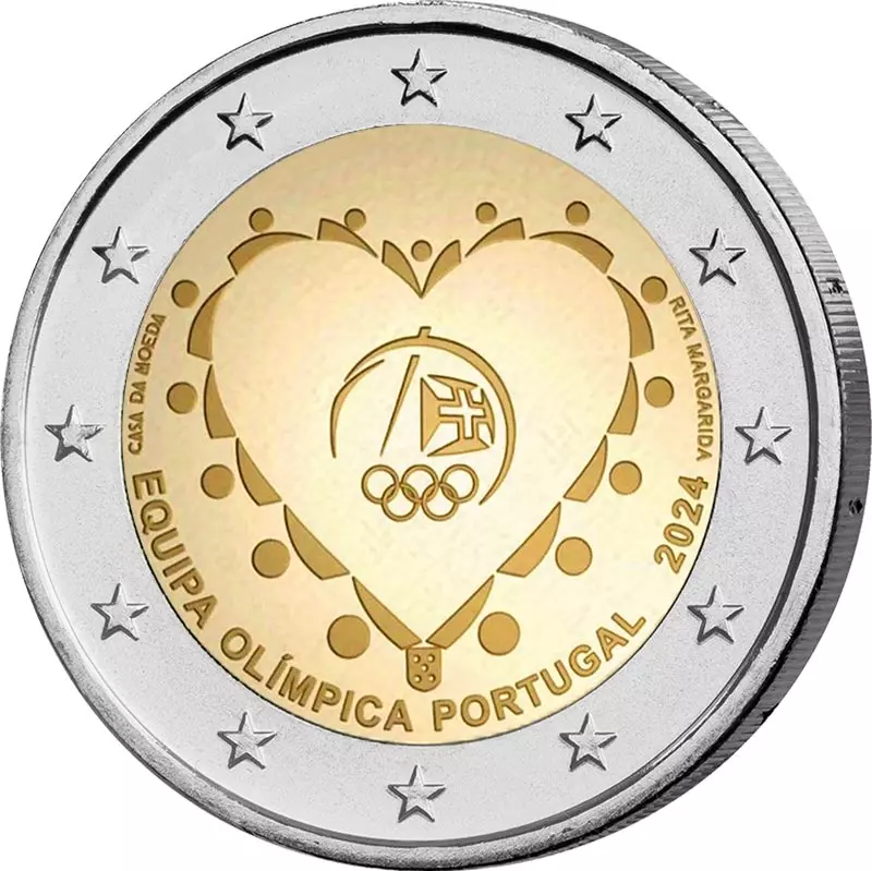 2 Euro Portugal Teilnahme an den Olympischen Spielen 2024