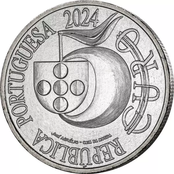 5 Euro Portugal 500. Geburtstag Luis de Camoes 2024