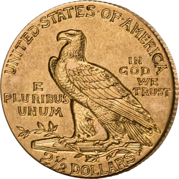 2,5 Dollars USA Indianerkopf 1908-1929