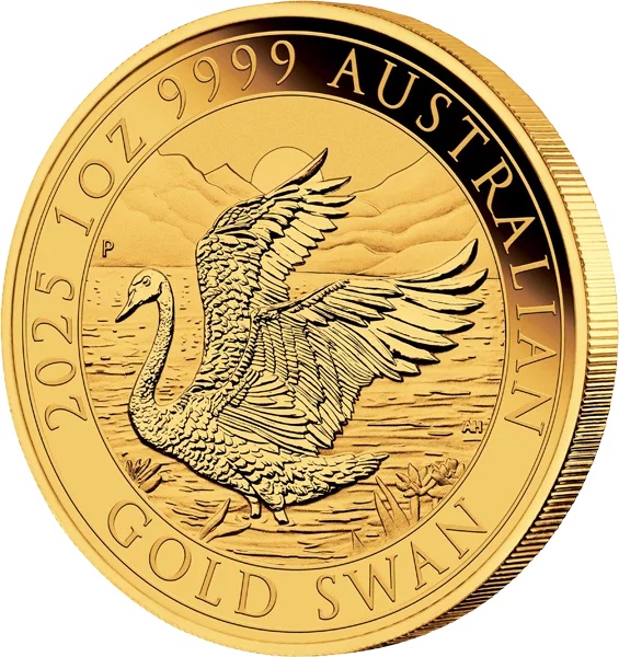 1 Unze Gold Australien Schwan 2025