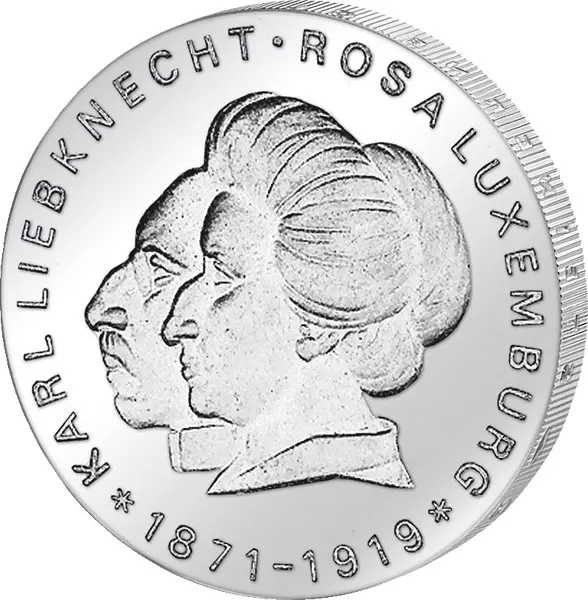 20 Mark DDR Liebknecht und Rosa 1971