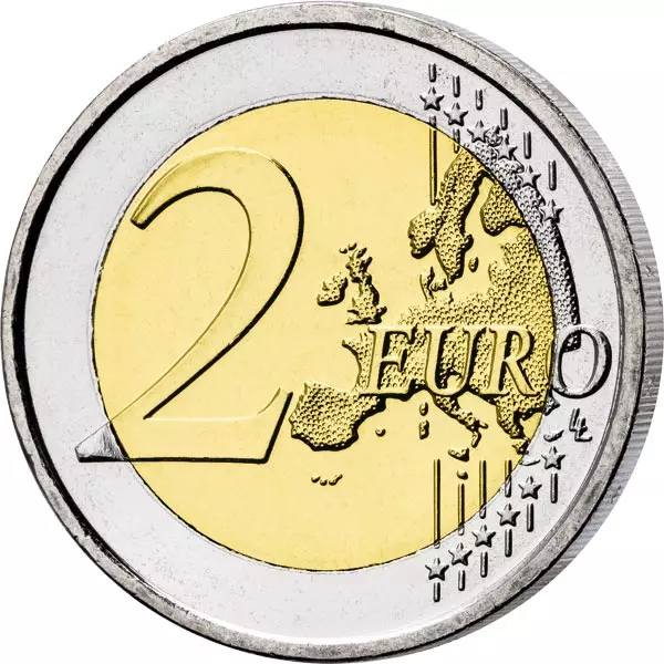 2 Euro Estland Ukraine und Frieden - Slava Ukraini 2022
