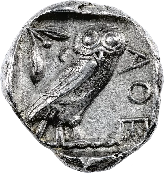 Tetadrachme Griechenland Athen 454 - 404 v. Chr