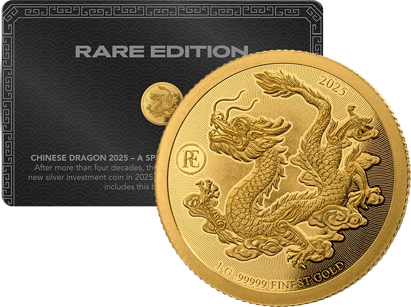 1.000 Francs CFA Gabun Chinese Dragon 2025