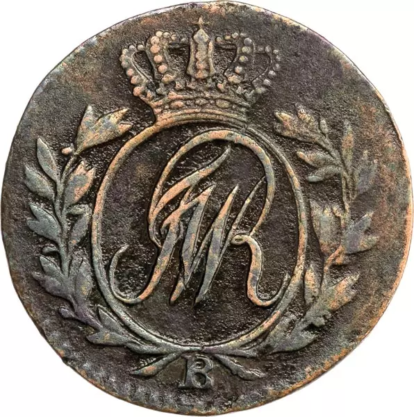1/2 Groschen Preußen König Friedrich Wilhelm II. 1796