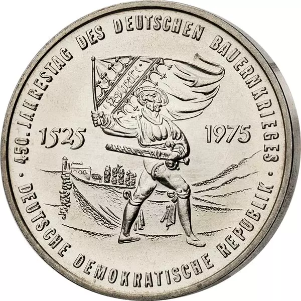Gedenkmedaille DDR 450 Jahre Deutscher Bauernkrieg 1975