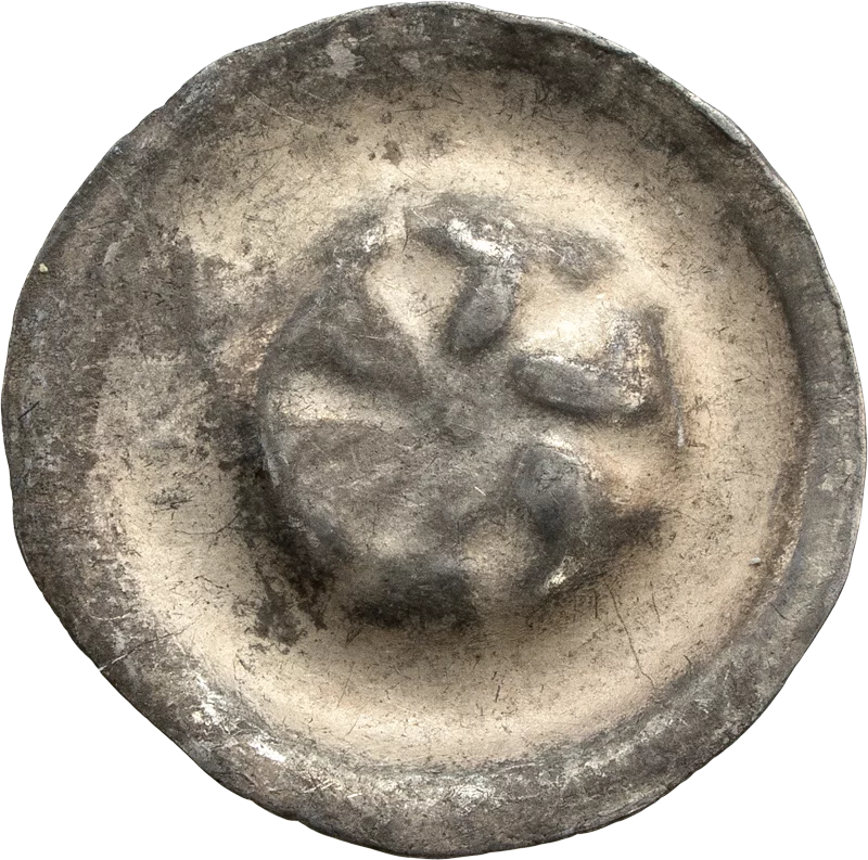 Hohlpfennig Mainz Erzbischof Adolf I. von Nassau ca. 1380