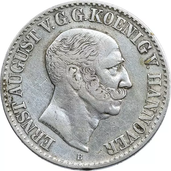 Taler Hannover König Ernst August 1844-1847