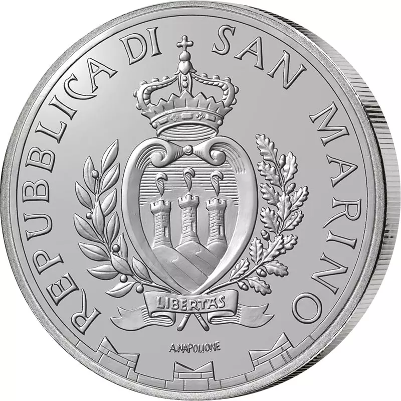 10 Euro San Marino Institut für soziale Sicherheit 2020