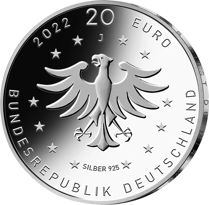 20 Euro BRD Rumpelstilzchen 2022 Polierte Platte