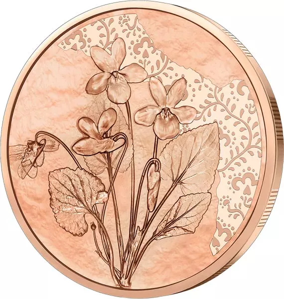 10 Euro Österreich Mit der Sprache der Blumen - Veilchen 2024